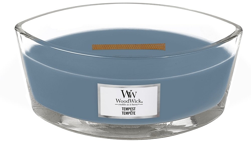 Ароматическая свеча в стакане - Woodwick Ellipse Candle Tempest — фото N2