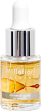 Парфумерія, косметика Концентрат для аромалампи - Millefiori Milano Mineral Gold Fragrance Oil