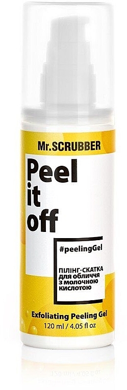 Пілінг-скатка для обличчя - Mr.Scrubber Peel It Off Exfoliating Peeling Gel — фото N1
