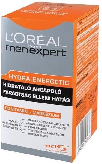 Увлажняющий средство против усталой кожи - L'Oreal Paris Men's Expert Hydra-Energetic — фото N1