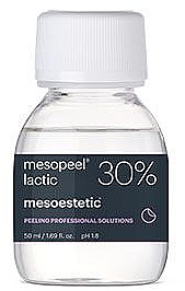 Поверхневий молочний пілінг 30% - Mesoestetic Mesopeel Lactic 30% — фото N1