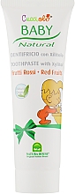 Зубна паста «Червоні ягоди» - Natura House Baby Cucciolo Toothpaste — фото N2