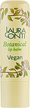 Восстанавливающий бальзам для губ с маслом моной и жожоба - Laura Conti Botanical Vegan Regenerating — фото N2