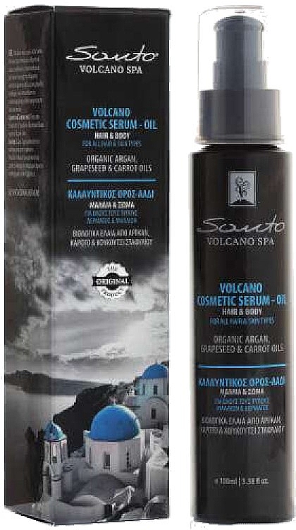 Сыворотка для волос и тела - Santo Volcano Spa Hair & Body Serum – Oil