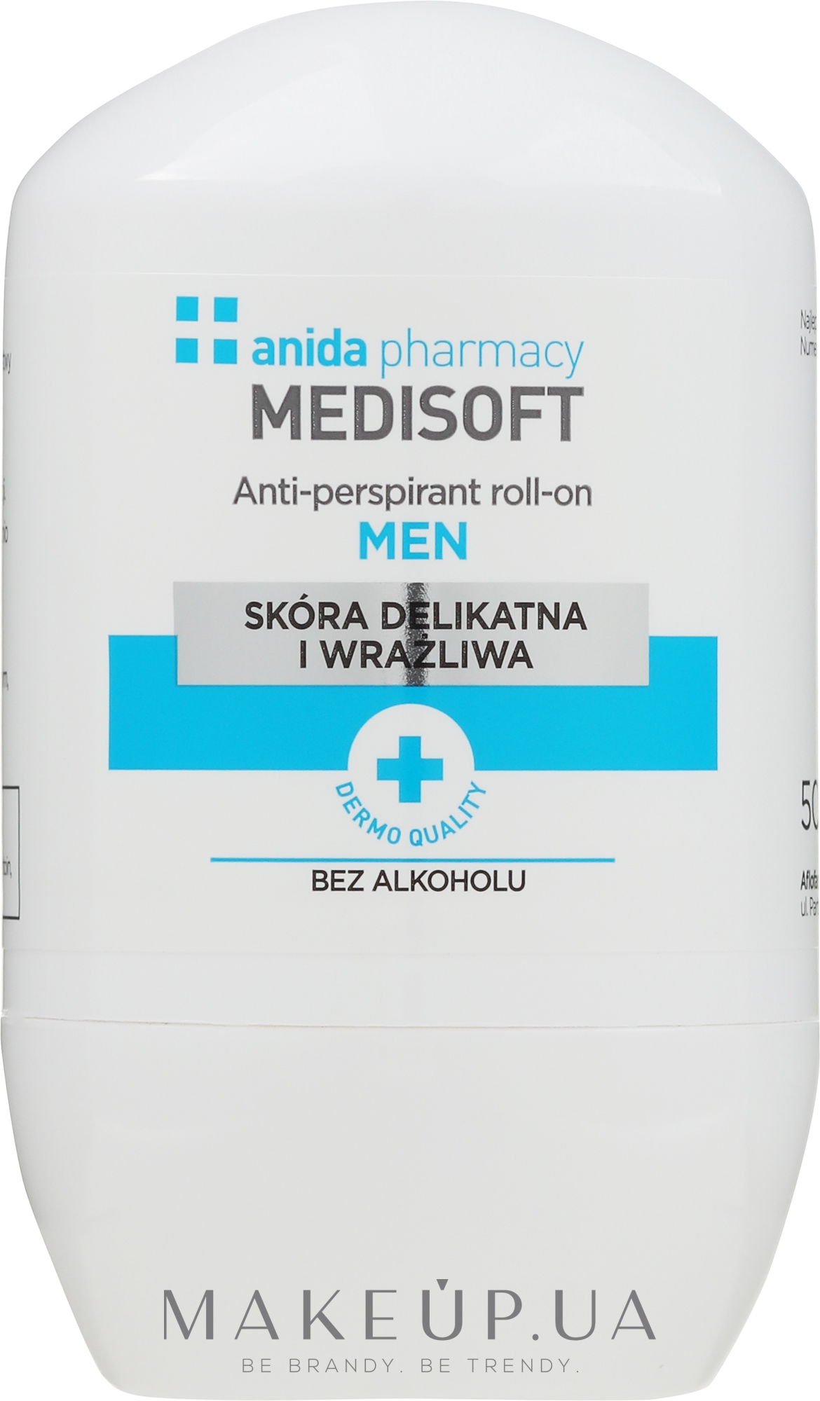 Антиперспірант - Anida Pharmacy Medisoft Man Deo Roll-On — фото 50ml