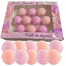 Набір бомбочок для ванни "Лаванда та орхідея" - Bella Bath Bombs (b/bomb/10x25g) — фото N1