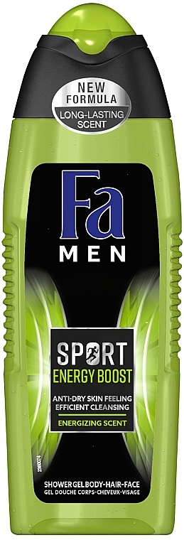 Гель для душу з ароматом гуарани і женшеню - Fa Men Sport Energy Boost — фото N5
