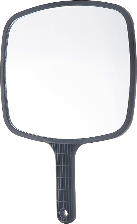 Дзеркало з ручкою, чорне - Lussoni Mirror With Handle — фото N1
