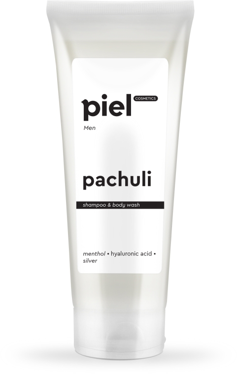 Шампунь-гель для чоловіків - Piel Cosmetics MEN Shampoo-Gel Pachuli for Men