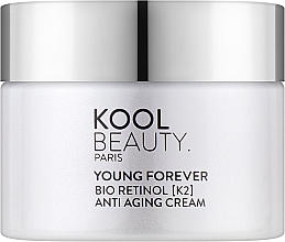 Парфумерія, косметика Антивіковий крем для обличчя - Kool Beauty Young Forever Bio Retinol [K2] Anti Aging Cream