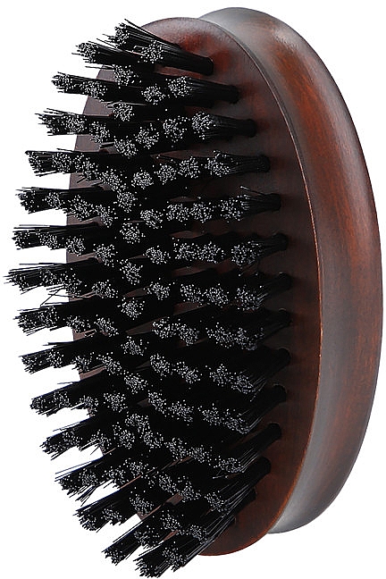 Щетка для бороды с веганскими щетинками - Lussoni Men Vegan Beard Brush Oval — фото N2
