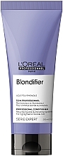 Кондиционер-сияние для волос, восстанавливающий - L'Oreal Professionnel Serie Expert Blondifier Illuminating Conditioner — фото N1