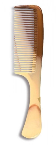 Гребень для волос 20,5 см, коричнево-бежевый - Donegal Hair Comb — фото N1