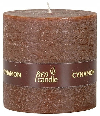 Ароматична свічка "Кориця", 5х5 см - ProCandle Cinnamon Scent Candle — фото N1