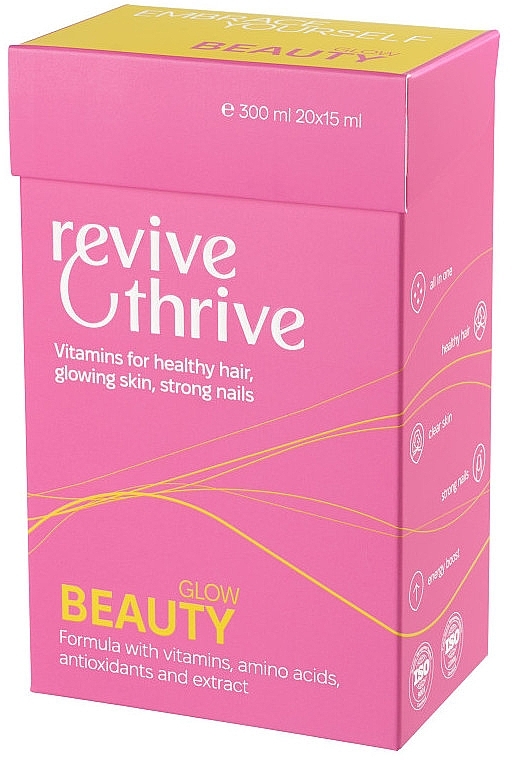 Добавка дієтична "Beauty glow" - Revive&Thrive — фото N1