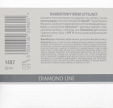 Алмазный лифтингующий дневной крем SPF 15 - Clarena Anti Age De LUX Line Diamond Lift Day Cream — фото N3