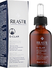 Тонизирующий концентрат для кожи лица склонной к пигментации - Rilastil D-Clar Depigmenting Concentrate Drops — фото N2