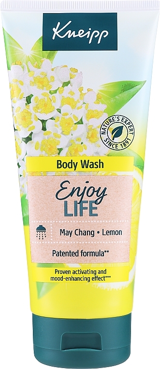 Гель для душу "Чуттєва насолода" з лимоном - Kneipp Body Wash Enjoy Life Lemon — фото N1