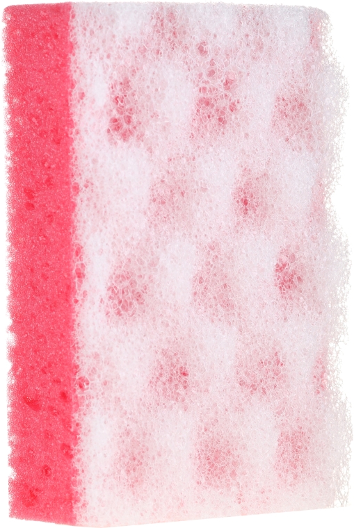 Губка банна 30437, рожева - Top Choice — фото N2