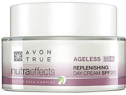 Дневной крем для лица - Avon True Natura Effects Day Cream 55+ SPF 20 — фото N1