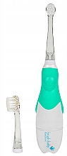 Електрична зубна щітка, 0-3 роки, зелена - Brush-Baby BabySonic Pro Electric Toothbrush — фото N2