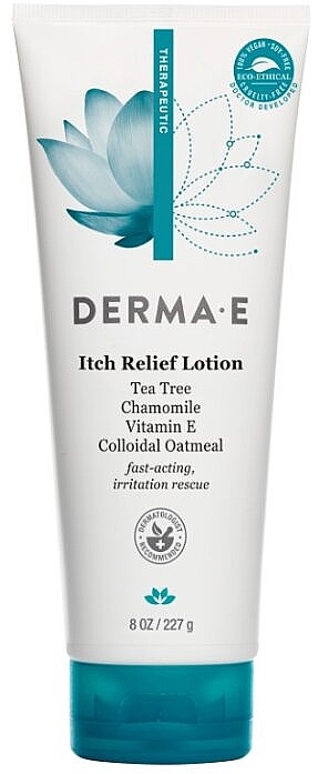 Лосьон для снятия зуда и успокоения кожи - Derma E Therapeutic Topicals Tea Tree & E Antiseptic Cream — фото N1