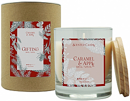 Духи, Парфюмерия, косметика Ароматическая свеча "Caramel & Apple" - Ambientair Gifting Scented Candle