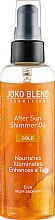 Духи, Парфюмерия, косметика УЦЕНКА Масло после загара с шиммером - Joko Blend After Sun Shimmer Oil Gold *