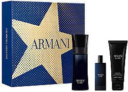 Духи, Парфюмерия, косметика Giorgio Armani Code - Набор (edt/75ml + edt/15ml + sh/gel/75 ml)