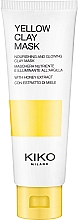 Парфумерія, косметика Живильна освітлювальна маска для обличчя з медом і жовтою глиною - Kiko Milano Yellow Clay Mask
