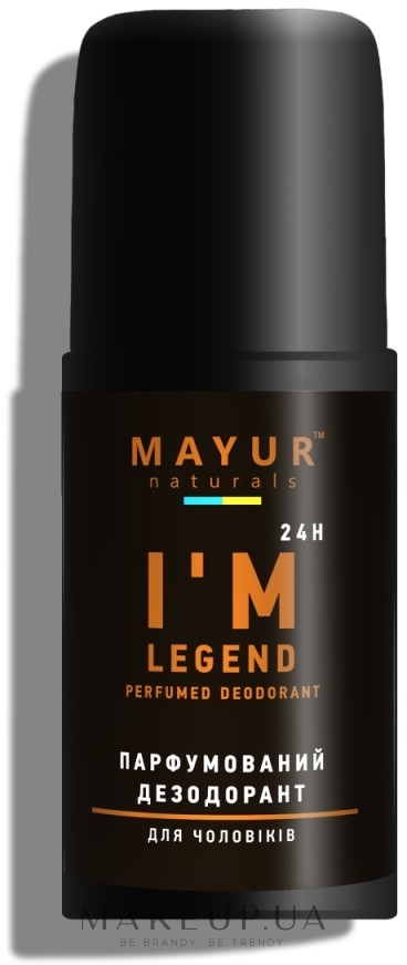 Парфумированный дезодорант для мужчин "I'm Legend" - Mayur — фото 50ml
