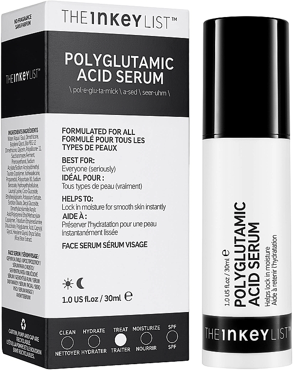 Сироватка з поліглутаміновою кислотою - The Inkey List Polyglutamic Acid Serum — фото N2