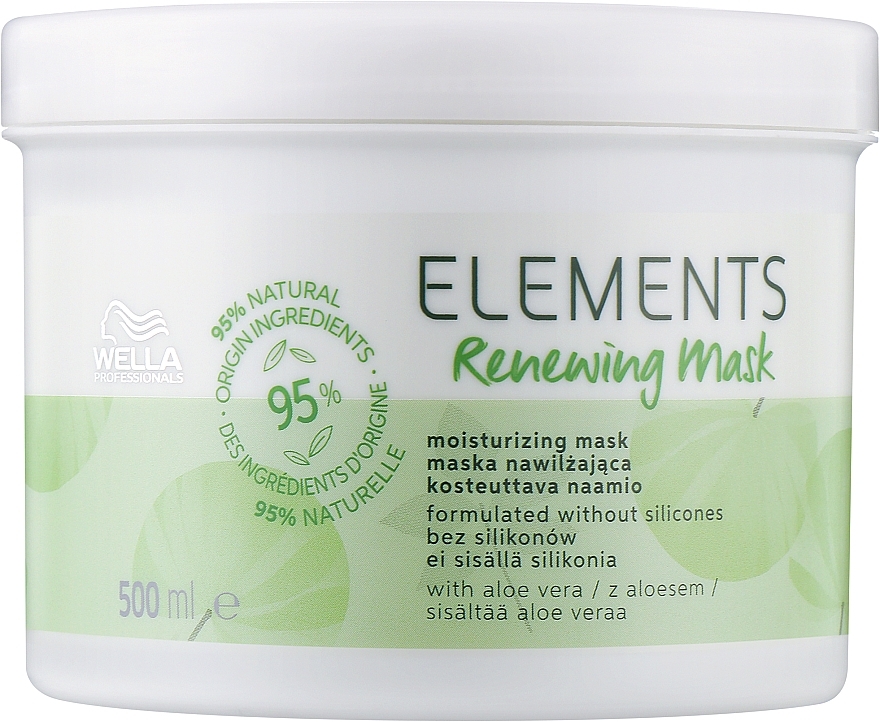Обновляющая маска - Wella Professionals Elements Renewing Mask — фото N2