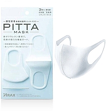 Набір захисних масок, 3 шт. - ARAX Pitta Mask White — фото N2