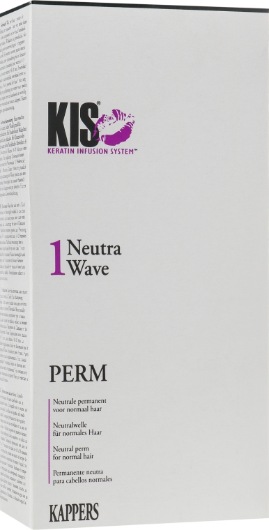Засіб для хімічної завивки волосся, щадний, для нормального волосся - Kis NeutraWave 1 Perm — фото N1