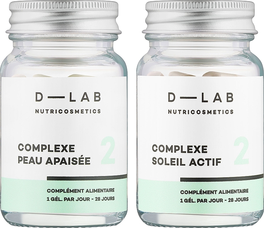 Набор - D-Lab Nutricosmetics Total-Radiance Duo (caps/2x28pcs) — фото N2