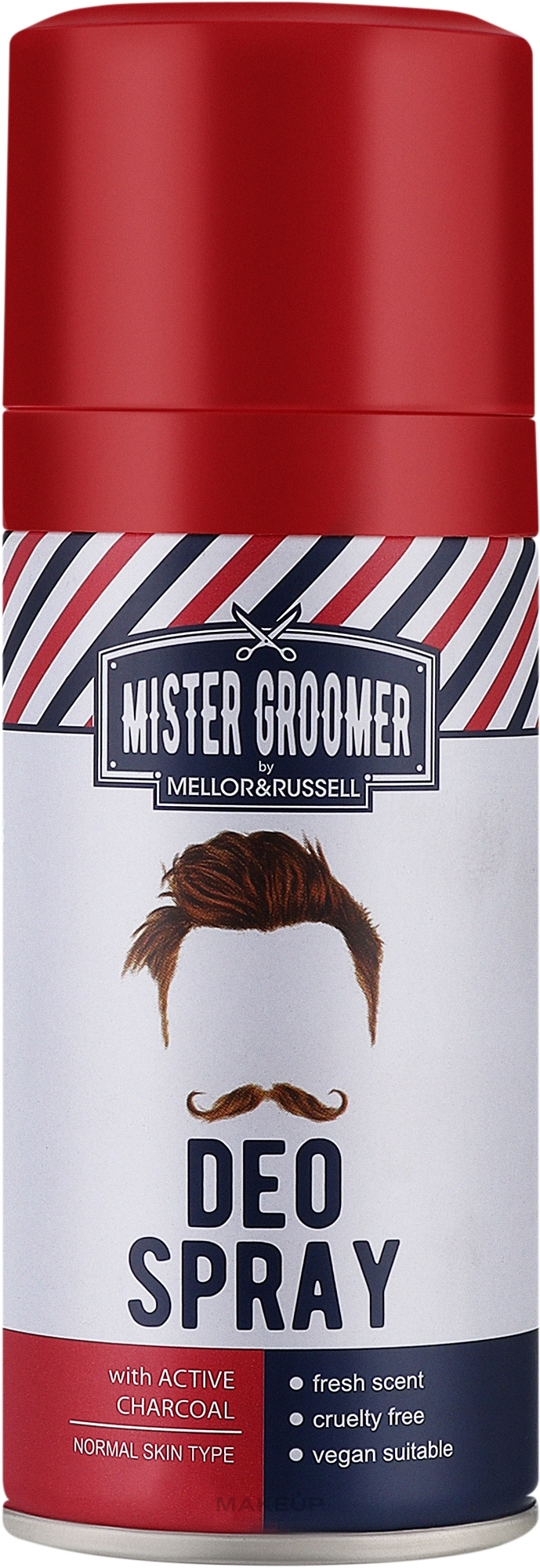 Дезодорант с углем - Mellor & Russell Mister Groomer — фото 150ml