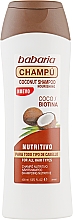 Шампунь для волос с кокосовым маслом и биотином - Babaria Coconut And Biotin Shampoo — фото N3