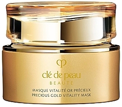 Маска для лица - Cle De Peau Beaute Precious Gold Vitality Mask — фото N1