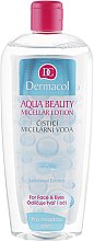 Міцелярна вода для молодої шкіри - Dermacol Aqua Beauty Micellar Lotion — фото N1