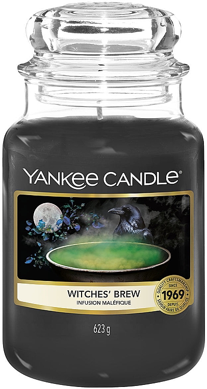 Ароматическая свеча в стеклянной банке - Yankee Candle Witches Brew Jar Candle — фото N1