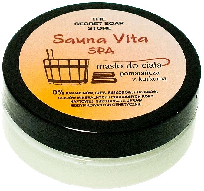 Масло для тела "Апельсин и куркума" - Soap&Friends Sauna Vita Spa — фото N1