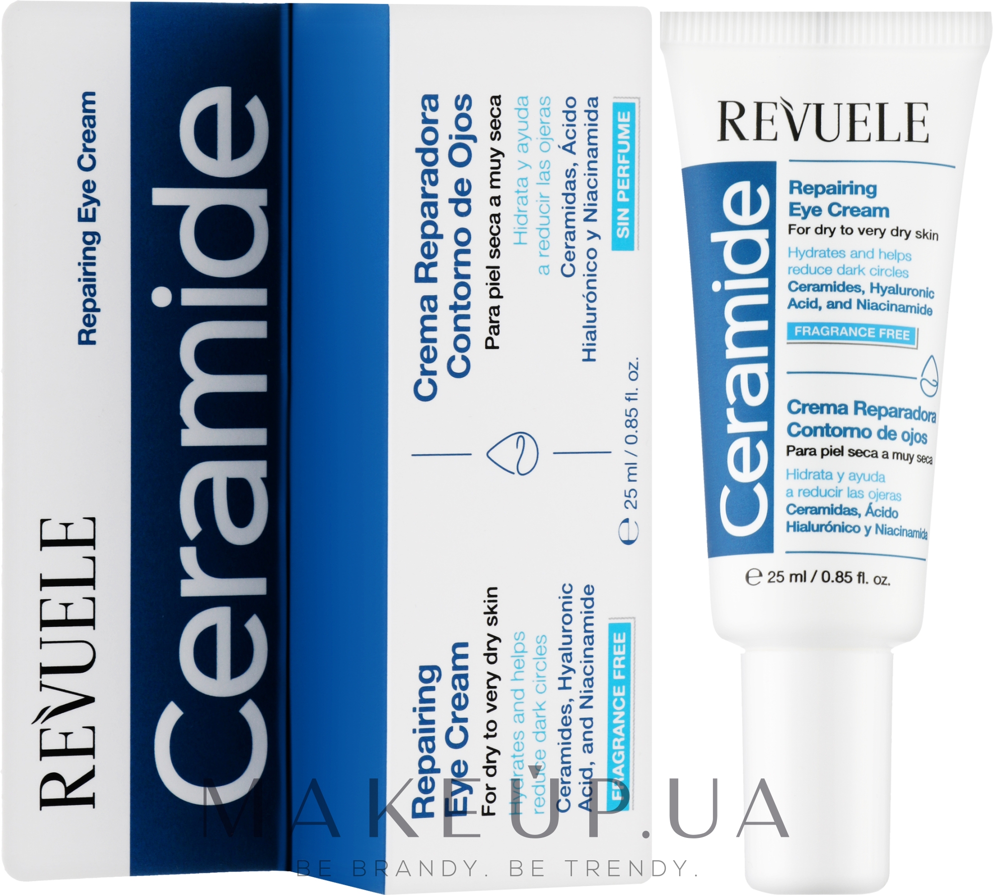 Восстанавливающий крем для кожи вокруг глаз - Revuele Ceramide Repairing Eye Cream — фото 25ml