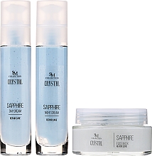 Духи, Парфюмерия, косметика Набор - SM Collection Crystal Sapphire (cr/2x50ml + mask/100ml)