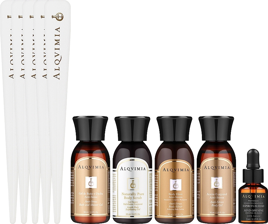 Набір, 5 продуктів - Alqvimia Supreme Beauty & Spa Experience Bestsellers Kit — фото N2