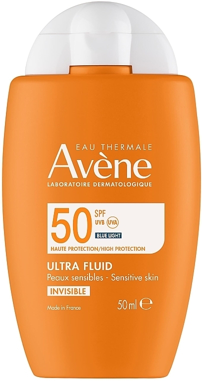 Сонцезахисний флюїд - Avene Eau Thermale Ultra Fluid SPF 50 — фото N1