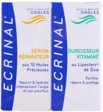 Парфумерія, косметика Набір - Ecrinal (strengthener/10ml + ser/10ml)