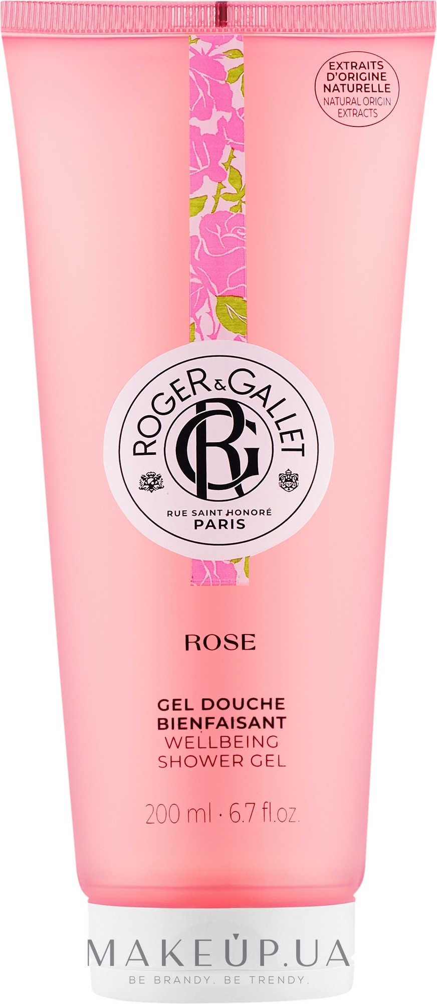 Гель для душа "Роза" - Roger & Gallet Rose Wellbeing Shower Gel — фото 200ml