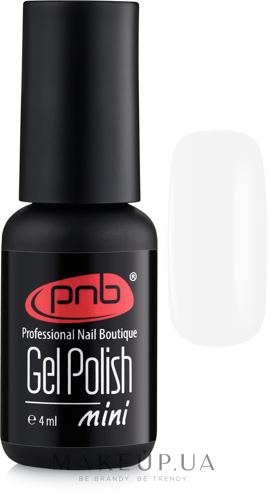 Гель-лак для нігтів - PNB Gel Polish Mini — фото 001 - Snow White