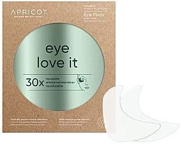 Патчи для контура глаз с гиалуроновой кислотой - Apricot Eye Love It Eye Pads — фото N1